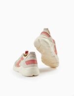 BASKETS CUIR BLANC 32 – Image 4