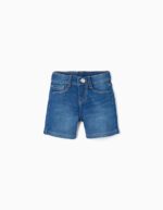 SHORT BLEU JEAN 12/18M