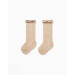 CHAUSSETTES HAUTE FANTASY BEIGE CLAIR 19/22