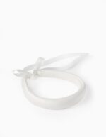 BANDEAU EN SATIN BLANC ÚNICO – Image 2