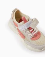 BASKETS CUIR BLANC 32 – Image 2