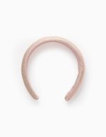 Bandeau brillant pour bébés et filles, or rose
