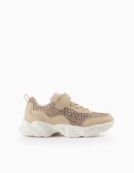Baskets avec Paillettes Fille 'ZY Superlight Runner', Beige