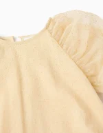 ROBE MC TULLE, BEIGE CLAIR – Image 3