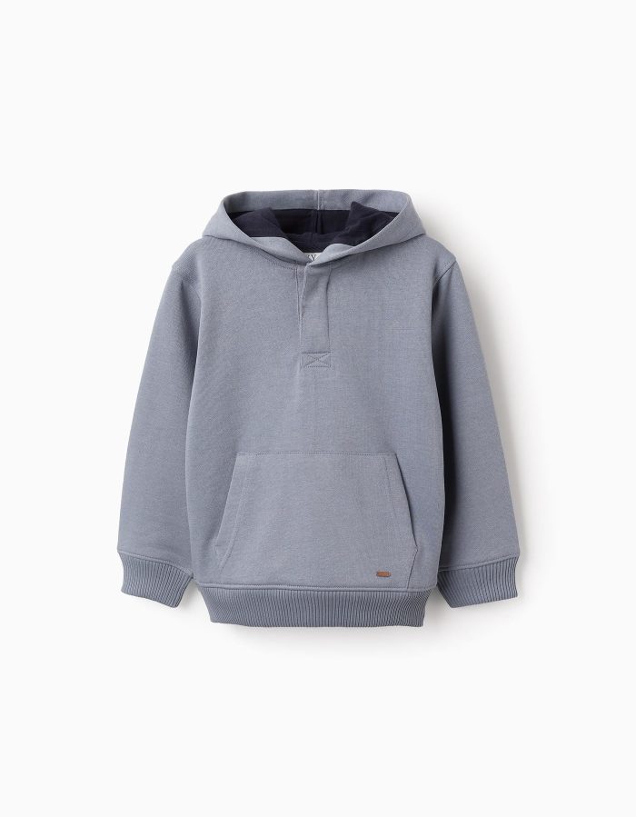 PULL POLAIRE, BLEU, 3/4 – Image 1