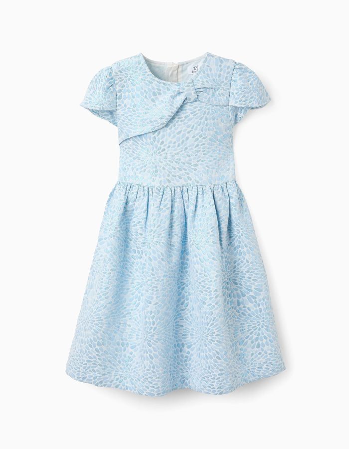ROBE JACQUARD, BLANCHE – Image 1