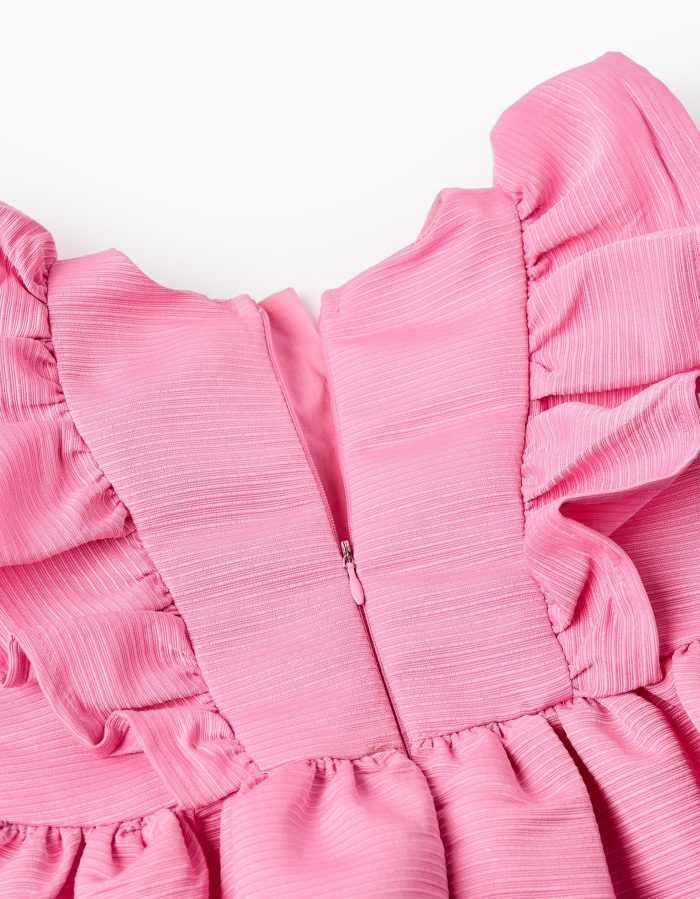 ROBE MC JACQUARD, ROSE – Image 3