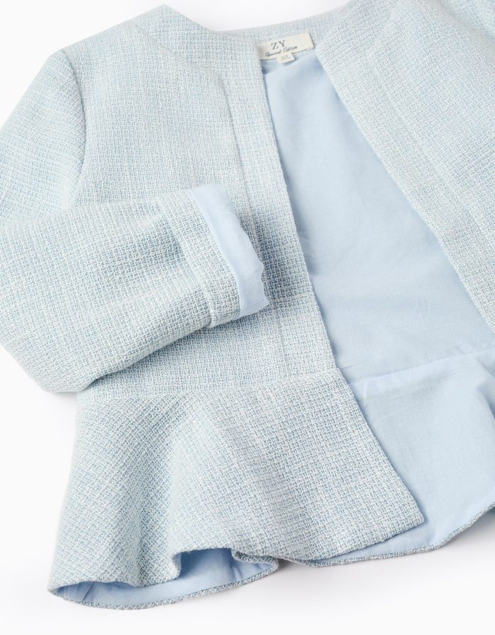 VESTE ML, BLEU CLAIR, 3/4 – Image 3