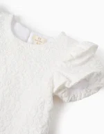 ROBE MC JACQUARD, BLANC – Image 3