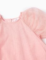 ROBE SS TULLE, ROSE CLAIR – Image 3