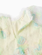 ROBE ML 3D TULLE, BLANC – Image 3