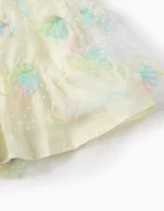ROBE ML 3D TULLE, BLANC – Image 4
