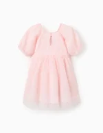 ROBE SS TULLE, ROSE CLAIR – Image 2