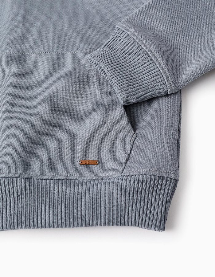 PULL POLAIRE, BLEU, 3/4 – Image 4