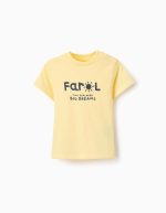 T-shirt en coton bébé garçon 'Lighthouse', jaune