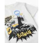 T-shirt en coton garçon 'Batman', blanc – Image 3