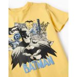 T-shirt en coton garçon 'Batman', jaune – Image 3
