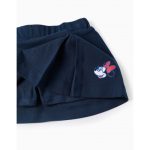 Jupe-short en coton pour fille « Minnie », bleu foncé – Image 4