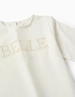 T-shirt Fille en coton 'La Belle Epoque', Blanc – Image 3