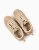 Baskets en Mesh pour Garçon '1996 Sneakers', Beige – Image 2