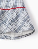 Robe à Carreaux avec Broderie et Volants Fille 'You&Me', Multicolore – Image 6