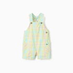 Combinaison à carreaux en coton pour bébé garçon « B&S », multicolore