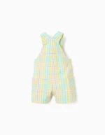 Combinaison à carreaux en coton pour bébé garçon « B&S », multicolore – Image 2