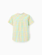 Chemise en coton à carreaux pour garçon « B&S », multicolore – Image 2