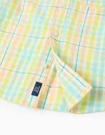 Chemise en coton à carreaux pour garçon « B&S », multicolore – Image 4