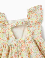 Robe en coton fleurie pour bébé fille, multicolore – Image 3