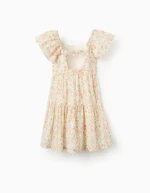 Robe en coton fleurie pour fille, multicolore – Image 2