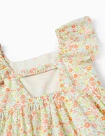 Robe en coton fleurie pour fille, multicolore – Image 3