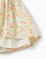 Robe en coton fleurie pour fille, multicolore – Image 4
