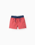 Short de bain bébé garçon 'You & Me', rouge