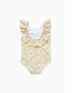 Maillot de bain fleuri à volants pour bébé fille, multicolore – Image 2