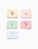 Lot de 5 culottes pour nouveau-né fille « Princesses Disney », multicolore