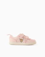 Baskets à scratch pour bébé fille « Bambi », rose