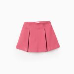 Jupe plissée Ponte Roma pour fille, rose