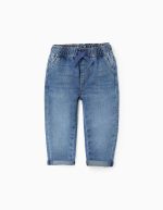 Pantalon en jean avec cordon de serrage « Comfort Denim » pour bébé garçon, bleu