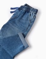 Pantalon en jean avec cordon de serrage « Comfort Denim » pour bébé garçon, bleu – Image 4