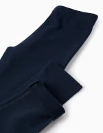 Leggings à volants pour fille, bleu foncé – Image 4