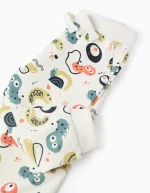 Jogging brossé avec motif « Bugs » pour garçon, blanc – Image 3