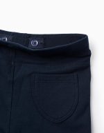 Jeggings brossés pour fille, bleu foncé – Image 3