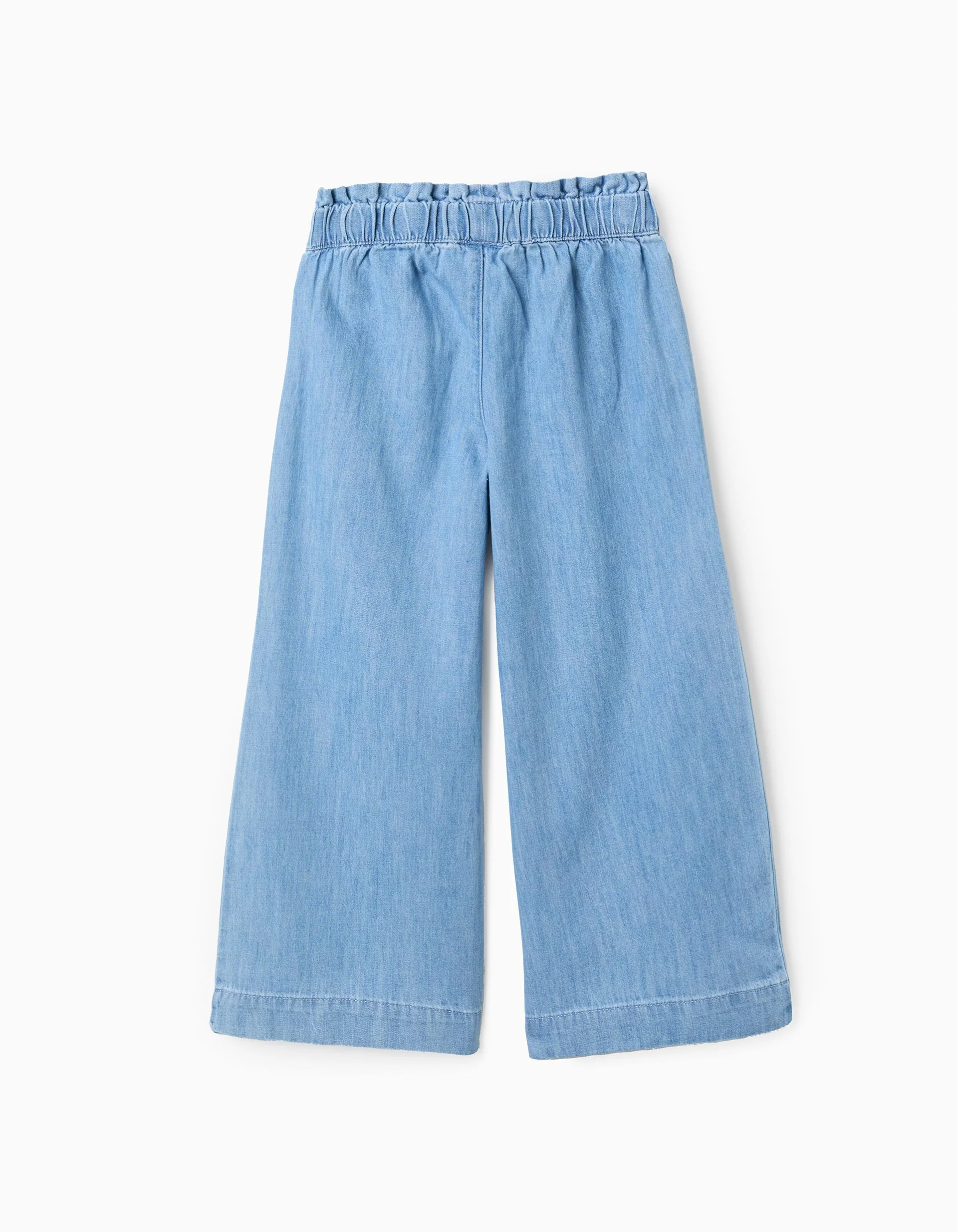 31075334022-1 Jean léger à jambe large pour fille, bleu – Image 1