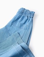 Jean léger à jambe large pour fille, bleu – Image 4