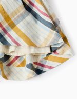 Robe à carreaux en coton pour bébé fille « B&S », multicolore – Image 4