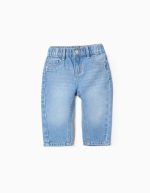 Pantalon en jean ample pour bébé garçon, bleu