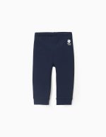 Pantalon de jogging pour bébé fille « Joue avec les formes », bleu foncé