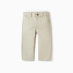 Pantalon en sergé beige pour bébé garçon