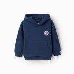 Sweat à capuche pour bébé garçon « Spidey », bleu foncé